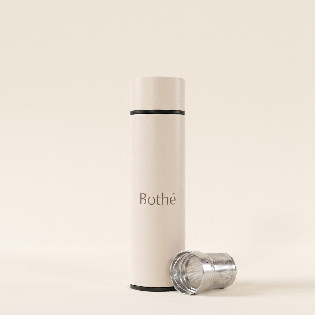 Thermos BEIGE 500ml (avec filtre à thé)