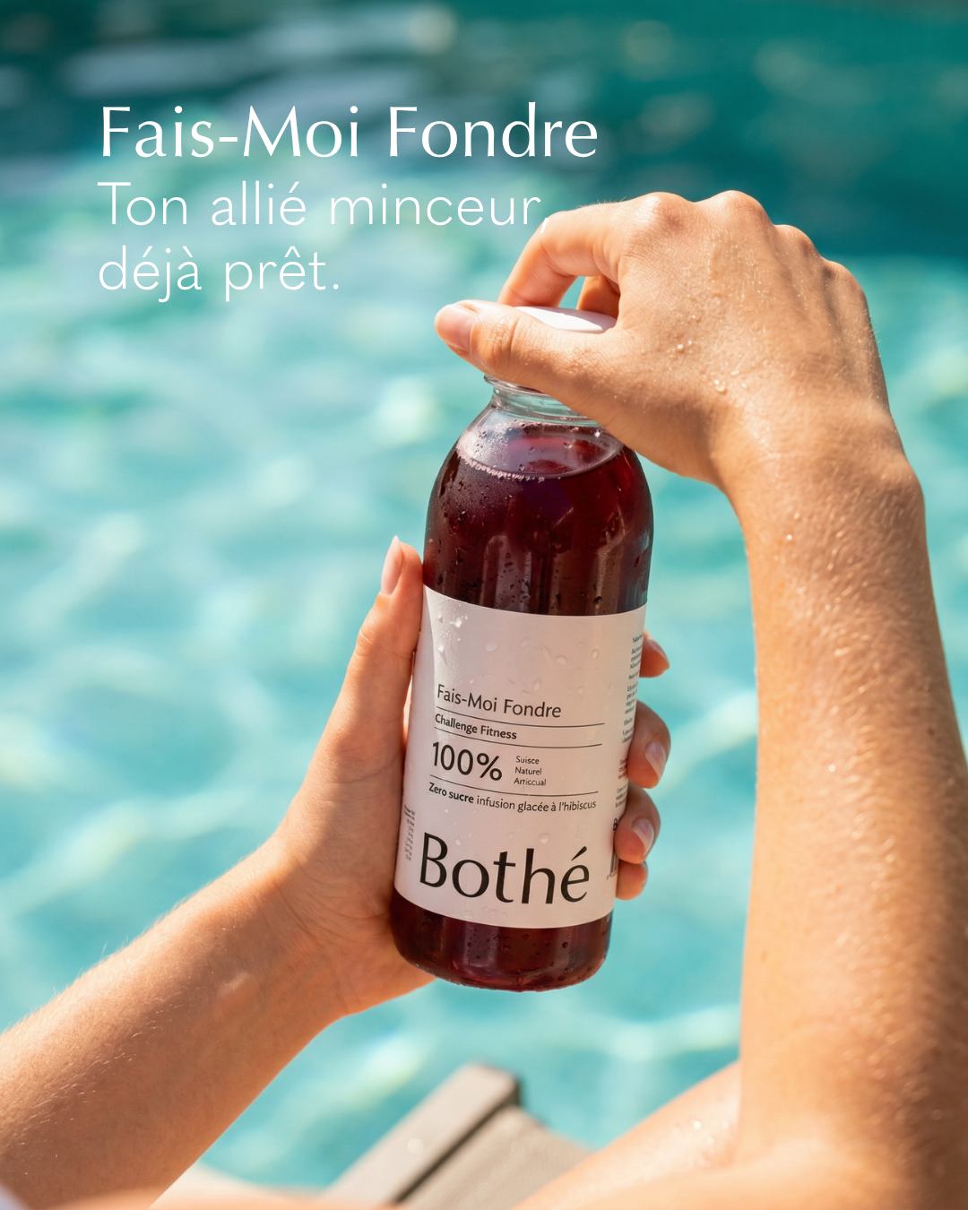 Infusion glacée Fais-Moi Fondre rafraîchissante à l'hibiscus Bothé Swiss
