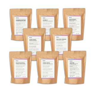 Pack découverte Bothé Swiss – toute la collection de thés et infusions bien-être (8 mélanges)